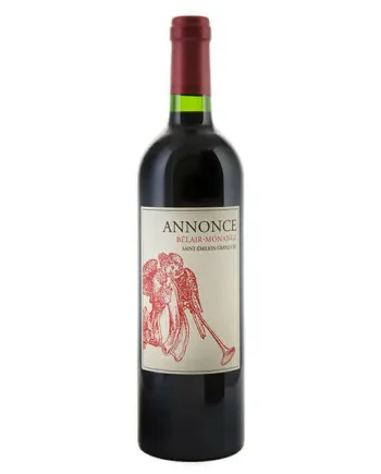 Annonce de Bélair Monange, Saint-Emilion grand cru 2021