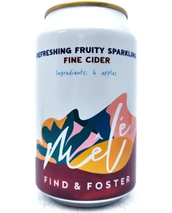 Find & Foster Mele Refreshing Fruity Sparkling Cider 5.5% (330ml can)