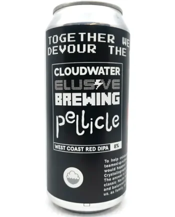 Elusive Brewing x Pellicle x Cloudwater Together We Will Devour The Very Gods Red Double IPA 8% (440ml can)