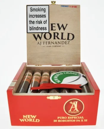 A.J. Fernandez New World Puro Especial Robusto box of 20
