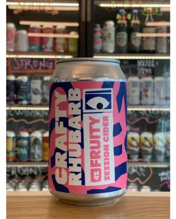 Crafty Apple | Rhubarb Session Cider | 330ml Can