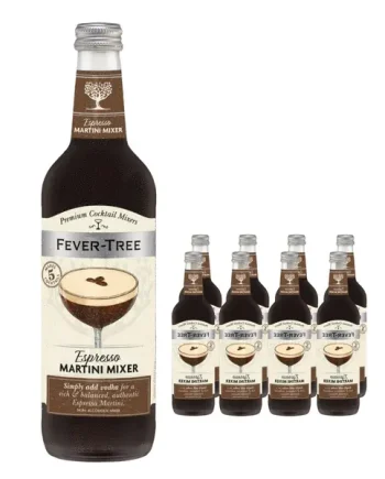 Fever-Tree Espresso Martini Mixer Multipack, 8 x 500 ml