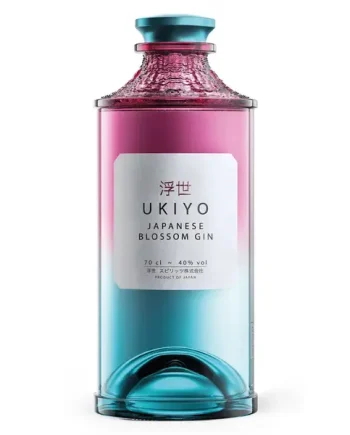 Ukiyo Blossom Japanese Gin, 70 cl