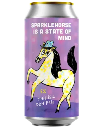 Pretty Decent Sparklehorse is a State of Mind DDH Pale Ale 440ml (5%)