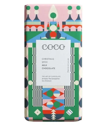 COCO Christmas Spice Chocolate Bar, 80 g