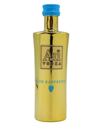 Au Blue Raspberry Vodka Miniature, 5 cl