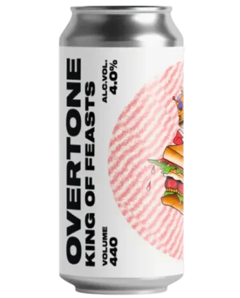 Overtone x King Of Feasts Collab King Of Feasts Pale Ale 440ml (4%)
