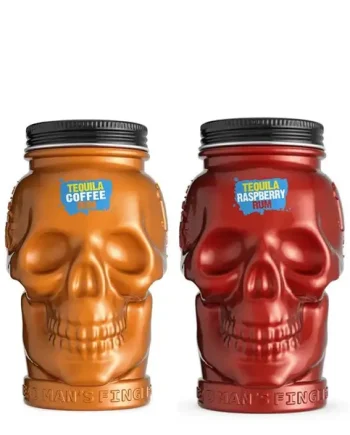 Dead Man's Fingers Limited Edition Tequila Flavoured Rum Mason Jar Duo, 2 x 50 cl
