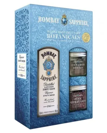 Bombay Sapphire Giftset With Bontanicals, 70 cl