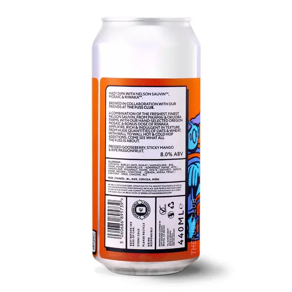 BIG FUSS, 8.0%