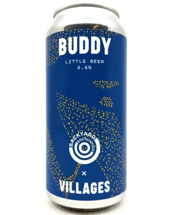 Villages x Backyard Brewhouse Buddy Little Beer 2.6% (440ml can)