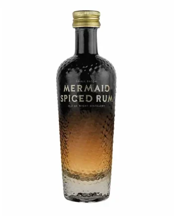 Isle of Wight Distillery Mermaid Spiced Rum Miniature, 5 cl
