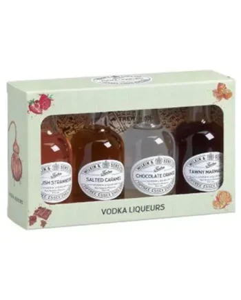 Tiptree Miniature Vodka Liqueurs Box, 4 x 5 cl