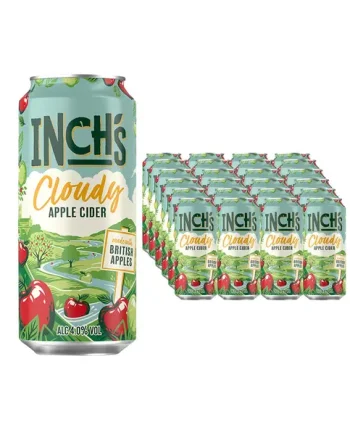 Inch's Cloudy Apple Cider Can Multipack, 24 x 440 ml