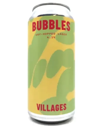 Villages Bubbles Dry-Hopped Lager 4.5% (440ml can)