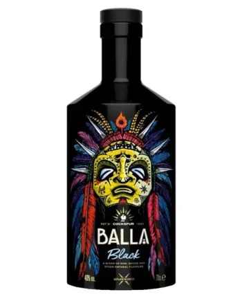 Balla Black Spiced Rum, 70 cl