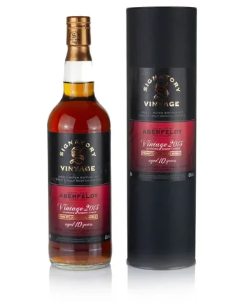 Aberfeldy 10 Year Old 2013 Small Batch Edition #10