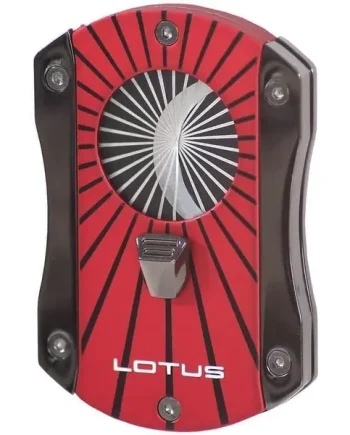 Lotus Deception Red Starburst Cigar Cutter