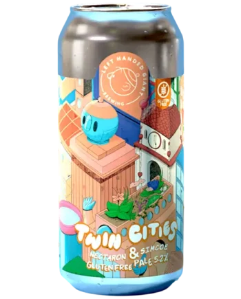 Left Handed Giant Twin Cities: Nectaron & Simcoe Pale Ale 440ml (5.2%)