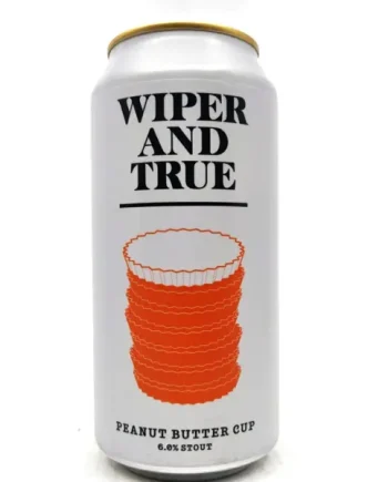 Wiper & True Peanut Butter Cup Stout 6% (440ml can)