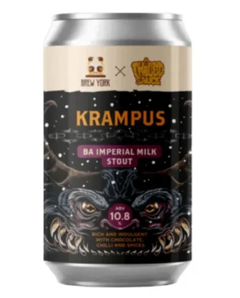 Brew York Krampus BA Imperial Milk Stout 330ml (10.8%)