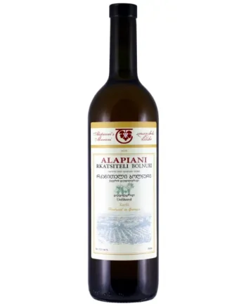Alapiani´s Marani - Rkatsiteli Bolnuri 2020