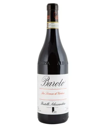 Barolo San Lorenzo di Verduno, Fratelli Alessandria 2020