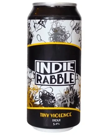Indie Rabble Tiny Violence Stout 440ml (5%)