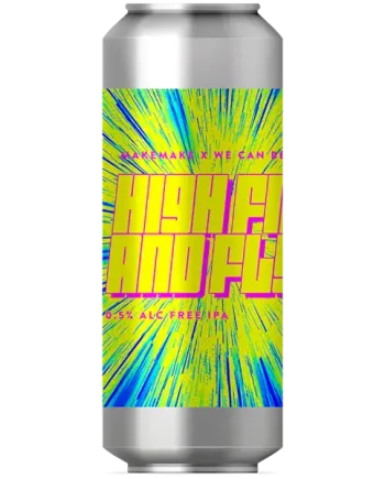 Makemake High Five and Fly Alcohol Free Hazy IPA 500ml (0.5%)