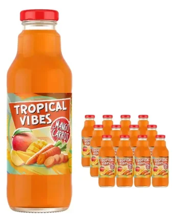 Tropical Vibes Mango Carrot Multipack, 12 x 532 ml