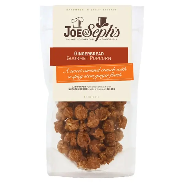Joe & Seph's Gingerbread Popcorn, 30 g