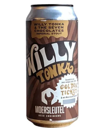 Moersleutel Willy Tonka & The Seven Chocolates Imperial Stout 440ml (12%)