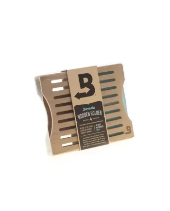 Boveda 4 Pack Stacked Wooden Holder