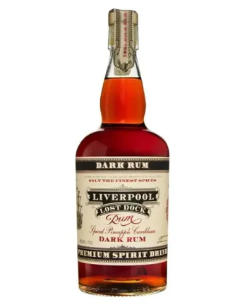 Liverpool Lost Dock Spiced Pineapple Rum, 70 cl