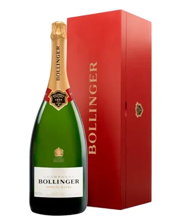 Bollinger Special Cuvée Brut - Jeroboam Red Wood (Gift Box)
