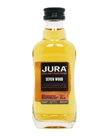Jura Seven Wood Single Malt Scotch Whisky Miniature, 5 cl