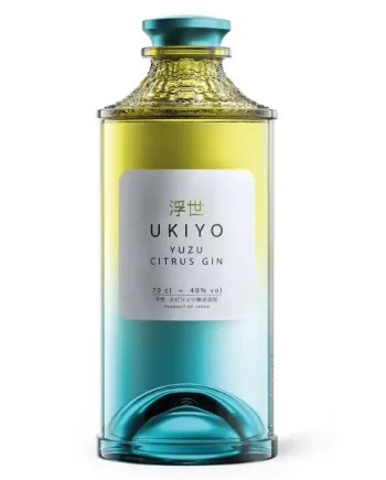 Ukiyo Yuzu Citrus Japanese Gin, 70 cl