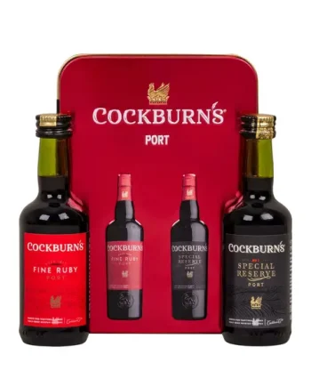 Cockburn's Port Duo Tin, 2x 5cl
