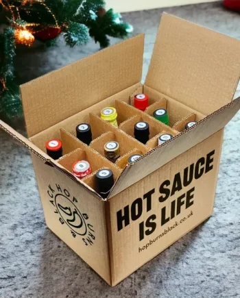 The HB&B '12 Hot Sauces of Xmas' Selection (12 sauces)