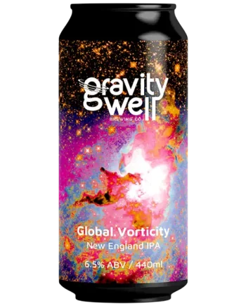 Gravity Well Global Vorticity New England IPA 440ml (6.5%)