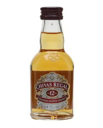 Chivas Regal 12 Year Old Miniature Bot.2010s