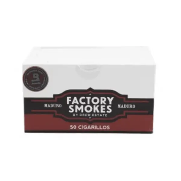 Drew Estate Factory Smokes Maduro Cigarillo box of 50