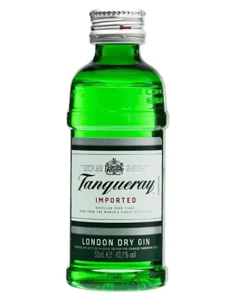 Tanqueray London Dry Gin Miniature, 5 cl