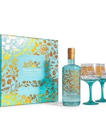 Silent Pool Gin and Copa Glasses Gift Set