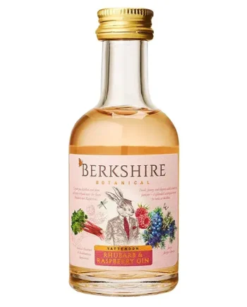 Berkshire Botanical Rhubarb Gin Miniature, 5 cl