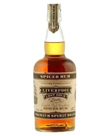 Liverpool Lost Dock Spiced Rum, 70 cl