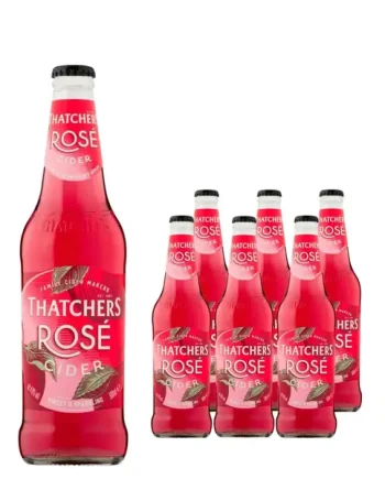 Thatchers Rosé Cider Multipack, 6 x 500 ml