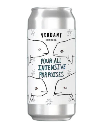 Verdant Four All Intensive Porpoises Hazy Pale Ale 440ml (4.5%)