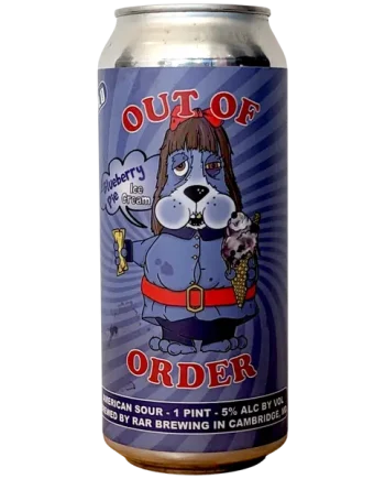 RAR Out of Order Blueberry Pie Ice Cream Smoothie Sour 473ml (5%)