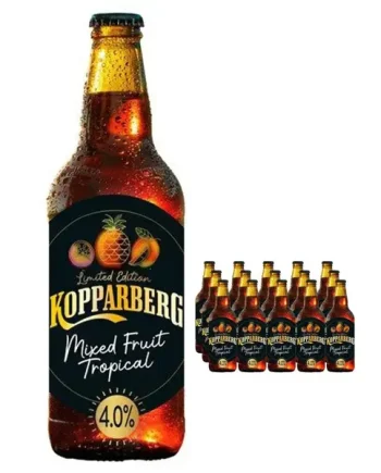 Kopparberg Mixed Fruit Tropical Premium Cider Multipack, 15 x 500 ml